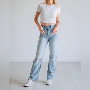 NWT Pistola Jeans: Cassie, By My Side in light wash
